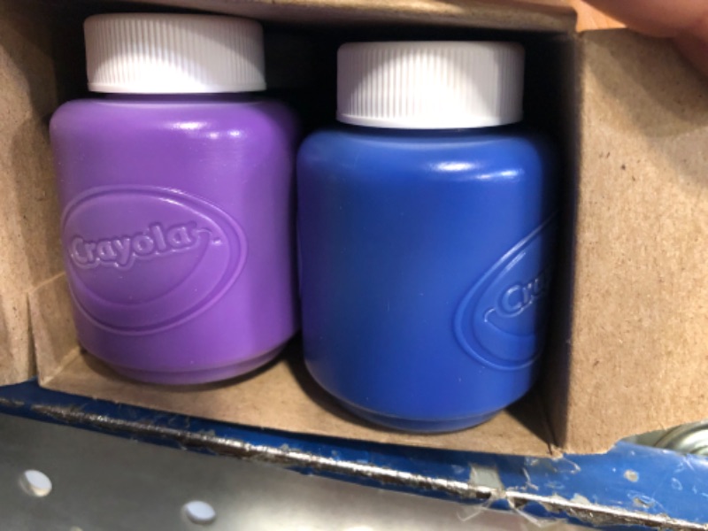 Photo 2 of Crayola BINNEY & SMITH / CRAYOLA  Crayola® Washable Paint, 6 Assorted Classic Colors, 2 Oz Bottle, 6/pack 542400