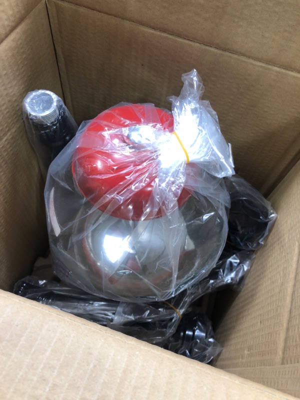Photo 1 of 6260 Great Northern 15" Vintage Candy Gumball Machine & Bank with Stand - Everyone Loves Gumballs! Red