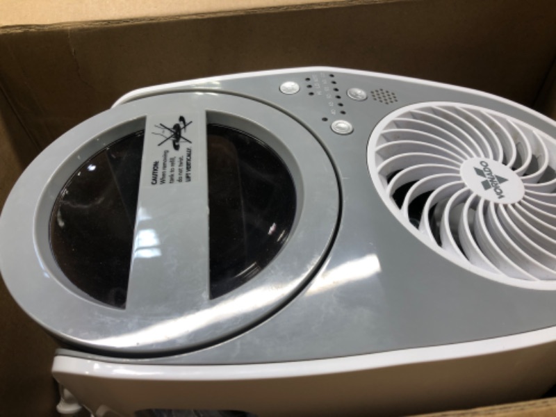 Photo 3 of **mineral cartridge missing** Vornado UH100 Ultrasonic Humidifier with Fan Assisted Humidification UH100 — 1 gal tank