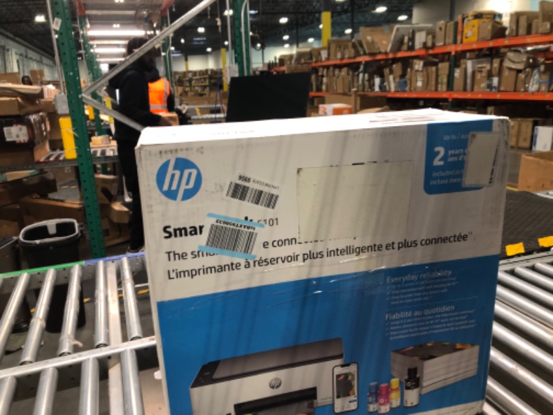 Photo 1 of HP Smart-Tank 5101 Wireless All-in-One Ink-Tank Printer with up to 2 Years of Ink Included (1F3Y0A),White