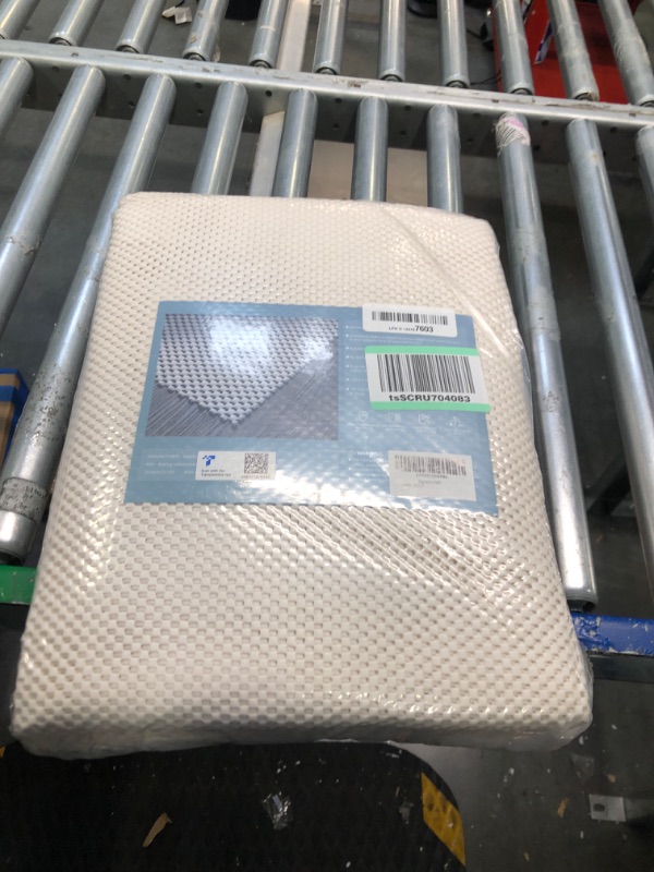 Photo 2 of **USED** Veken 9x12 Rug Pad Gripper for Hardwood Floors, Non Slip Rug Pads for Area Rugs, Thick Rug Grippers for Tile Floors, Under Carpet Anti Skid Mat, Keep Your Rugs Safe and in Place 9 x 12 Ft