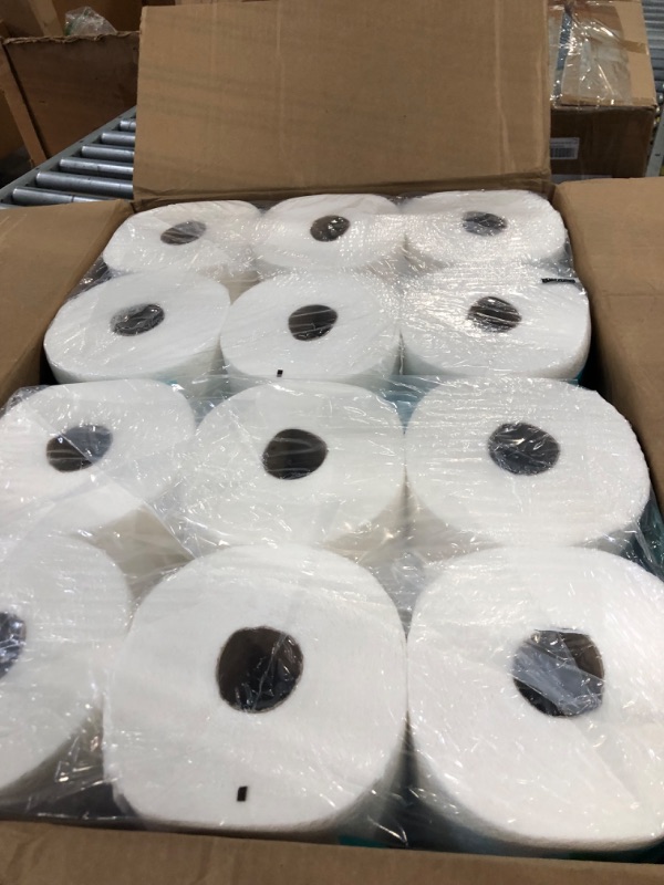Photo 1 of Amazon Brand - Presto! Flex-a-Size Paper Towels, 158 Sheet Huge Roll, 12 Count (Pack of 2), 12Huge Rolls