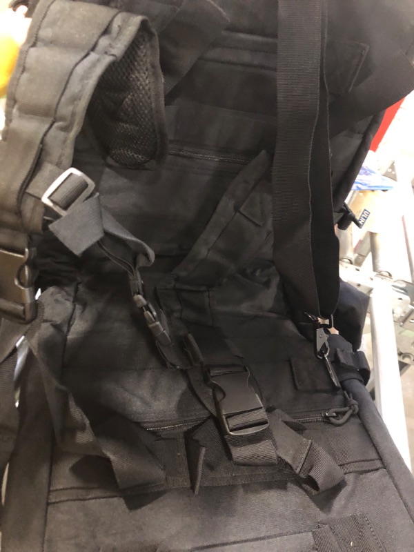 Photo 3 of DBTAC Urban Classic Tactical Double Short Barrel Rifle Gun Case Firearm Bag for Shooting Range Outdoor Hunting | MOLLE Pouch + US Flag Patch + Universal Holster Included | 32" 42" 32" x 12“ Double Rifle Case Black