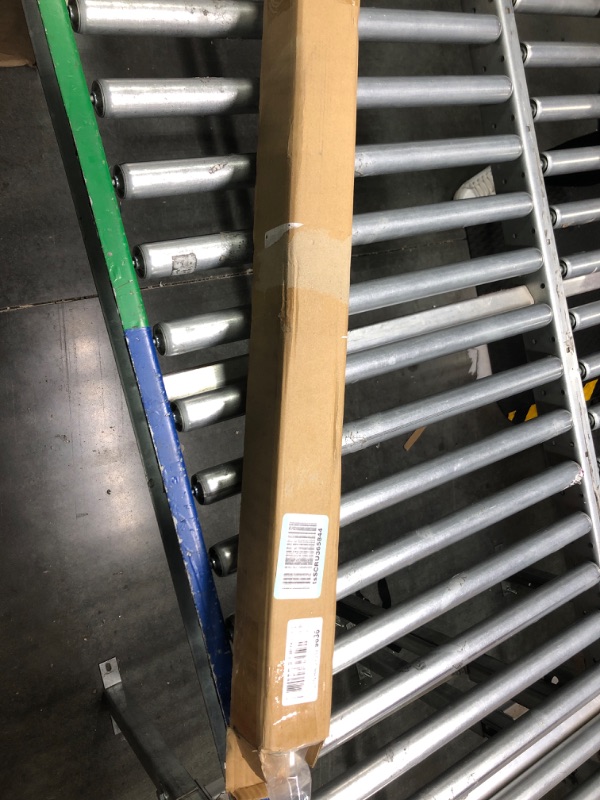 Photo 1 of 3/4" Singles Curtain Rod Set with Round Finials?Adjustable 28 to 48 inch?Heavy Duty Curtain Rods for Windows? Nickel Nickel 28-48"