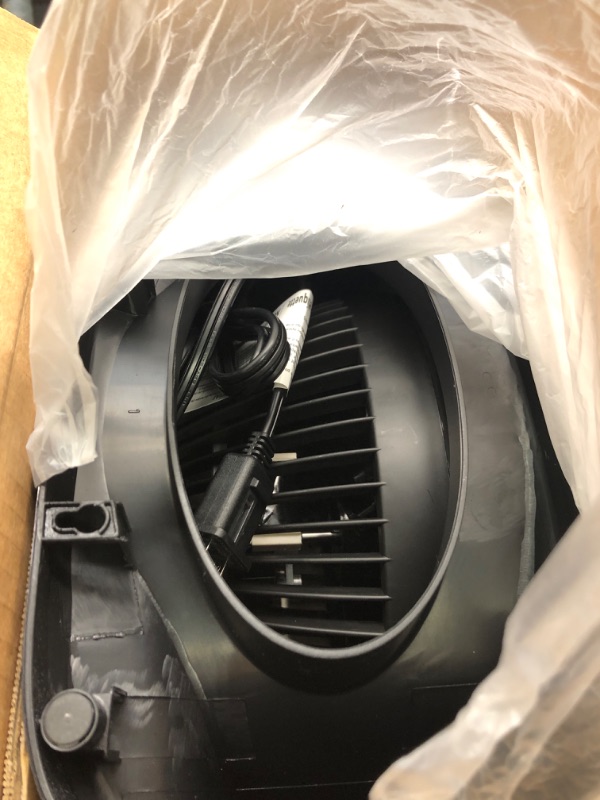 Photo 2 of Amazon Basics 3 Speed Small Room Air Circulator Fan, 7-Inch, Black 7-Inch Air Circulator Fan