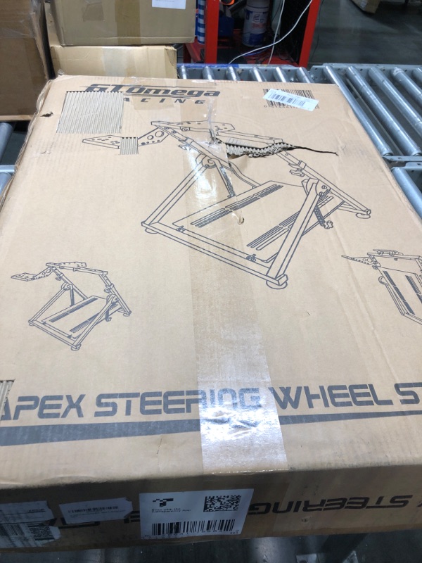 Photo 1 of GT OMEGA Apex Racing Wheel Stand for Logitech Fanatec Clubsport Thrustmaster Gaming Steering Wheel Pedal & Shifter Mount, TX T500 T300 G29 G920 PS4 Xbox Foldable Tilt-Adjustable for Racing Control