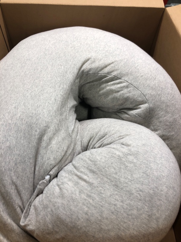 Photo 2 of **MISSING BEAN PILLOW***

Pharmedoc U-Shape Grey with Bean Nursing Pillow