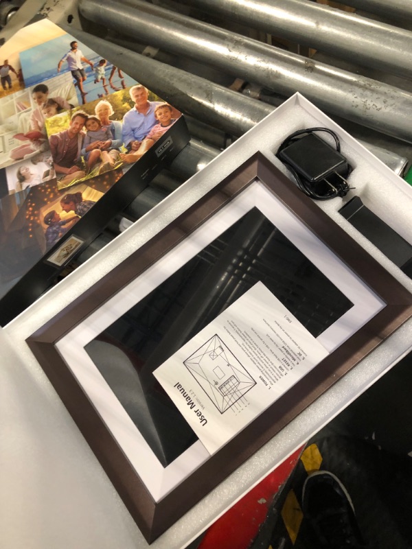 Photo 1 of Digital Picture Frame 10.1 Inch Digital Photo Frame with 1920 * 1080 IPS Full HD Touchscreen, 16GB Storage Easy Setup to Share Photos or Videos Anywhere via Free Frameo APP, Auto-Rotate,Great Gift