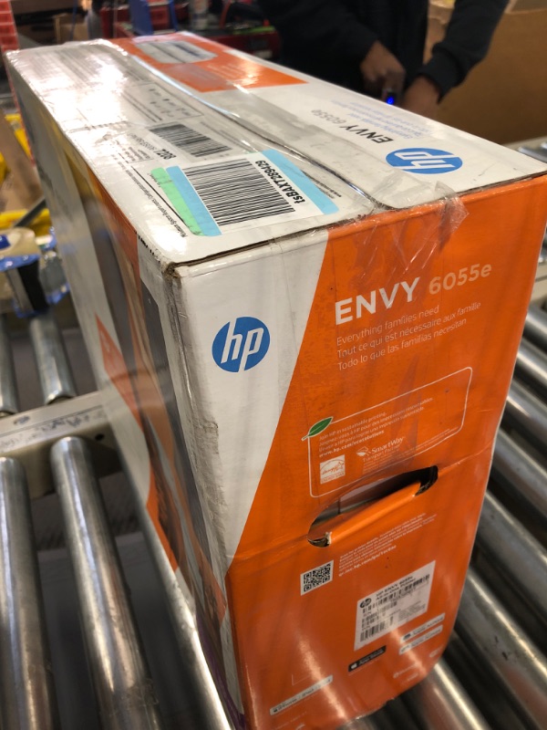 Photo 2 of HP ENVY 6055e Wireless Color Inkjet Printer, Print, scan, copy, Easy setup, Mobile printing, Best for home, Instant Ink with HP+,white New