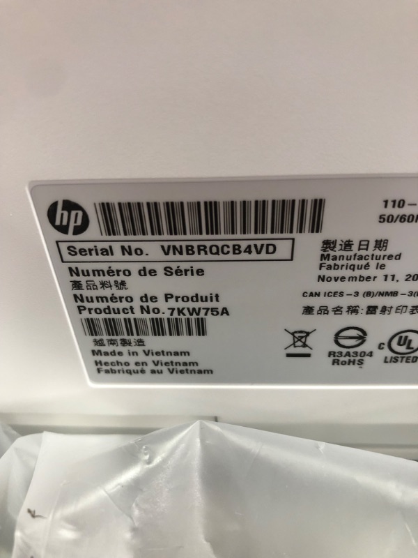 Photo 5 of HP Color LaserJet Pro M283fdw Wireless All-in-One Laser Printer, Remote Mobile Print, Scan & Copy, Duplex Printing, Works with Alexa (7KW75A), White