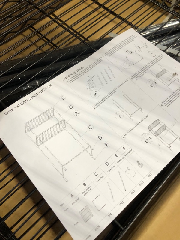 Photo 1 of 2 Tier Wire Shelving