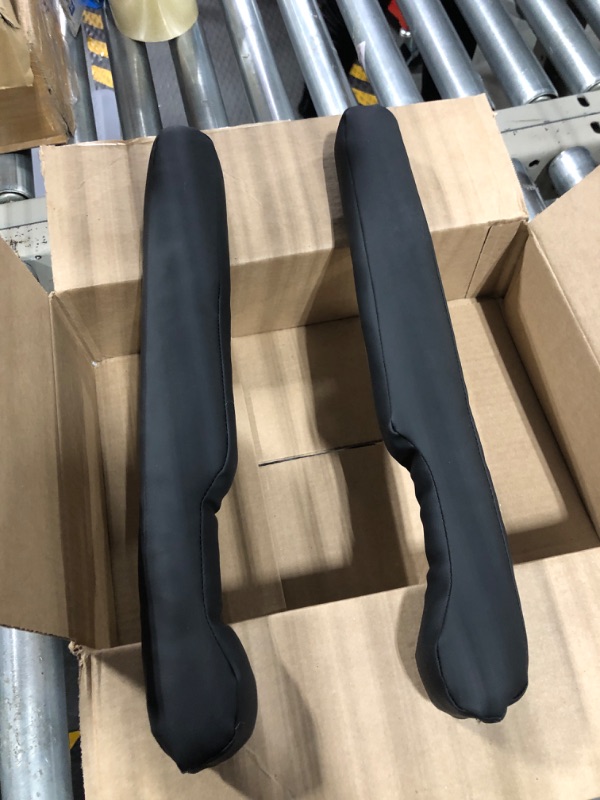 Photo 1 of awave bloom Car Seat Gap Filler Universal for Car SUV Truck Fit Organizer Fill The Gap Between Seat and Console Stop Things from Dropping,Black Leather,Pack of 2 2 Pack Universal Car Seat Gap Filler Black Universal Car Seat Gap Filler