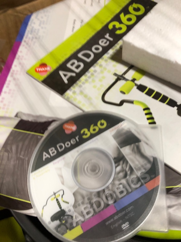 Photo 5 of AB Doer 360 with PRO Kit: AB Doer 360 Fitness System Provides an Abdonimal and Muscle Activating Workout with Aerobics to Burn Calories and Work Muscles Simultaneously! AB Doer 360 Basic Kit