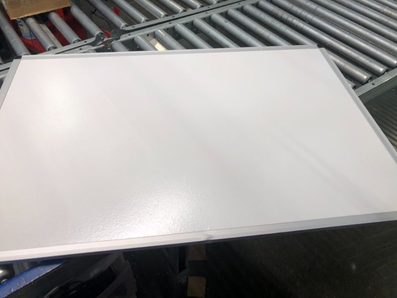 Photo 5 of VIZ-PRO Notice Board Felt Gray, 36 X 24 Inches, Silver Aluminium Frame 36 x 24 Inches Gray