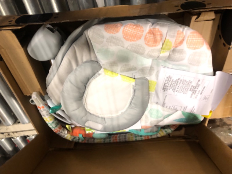 Photo 1 of Bright Starts Whimsical Wild Comfy Baby Bouncer Seat with Soothing Vibration and Music