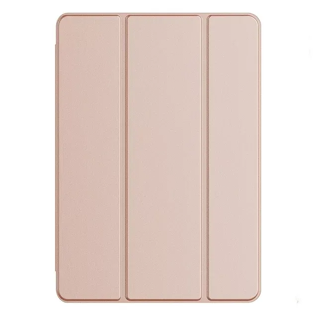 Photo 1 of Ztotop Case for iPad Pro 12.9 Inch 2017/2015 (1st & 2nd Generation) with Pencil Holder, Lightweight Soft TPU Back Cover + Auto Sleep/Wake, Rose Gold