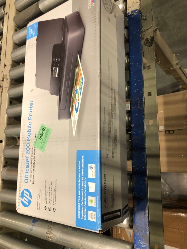 Photo 2 of HP OfficeJet 200 Portable Printer with Wireless & Mobile Printing (CZ993A) and XL Ink Cartridges - 4 Colors Printer + XL Ink