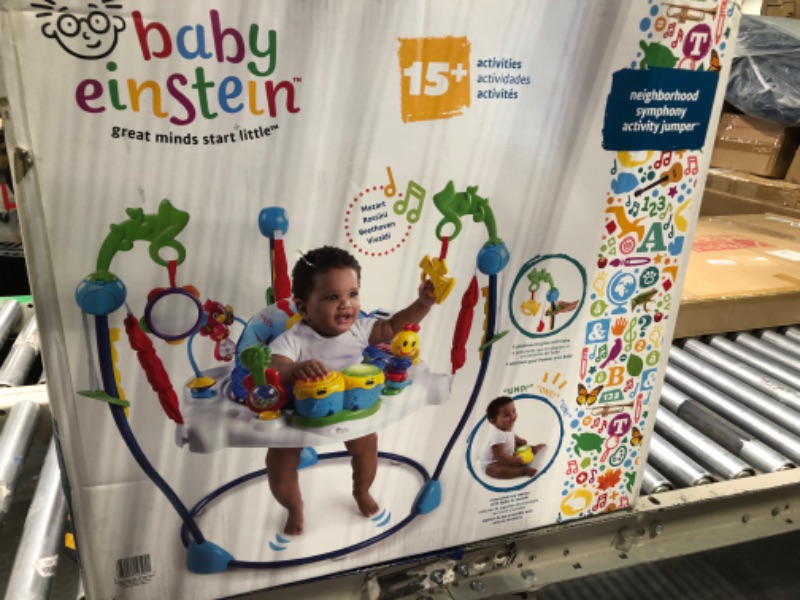 Photo 1 of Baby Einstein Neighborhood Symphony Activity Jumper with Lights and Melodies, Ages 6 months +