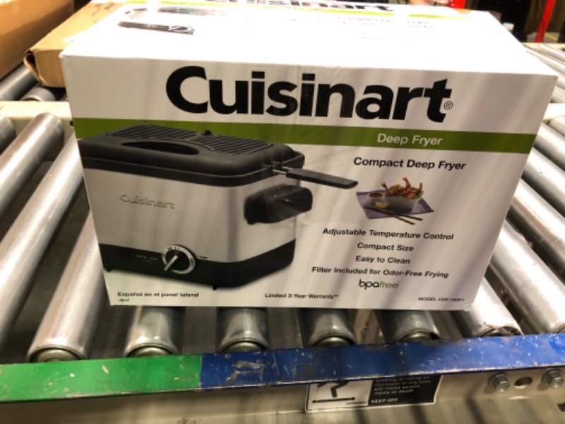 Photo 2 of ****MISSING POWER CORD****Cuisinart Deep Fryer, 1.1 Quart 1.1-Quart