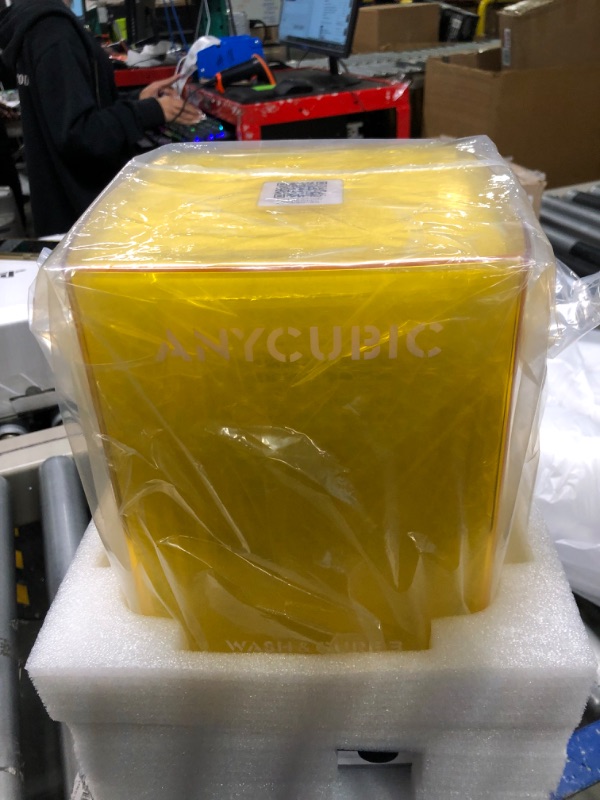 Photo 4 of ANYCUBIC Wash and Cure Station, Newest Upgraded 2 in 1 Wash and Cure 2.0 Machine for Mars Anycubic Photon S Photon Mono LCD SLA DLP 3D Printer Models UV Rotary Curing Resin Box