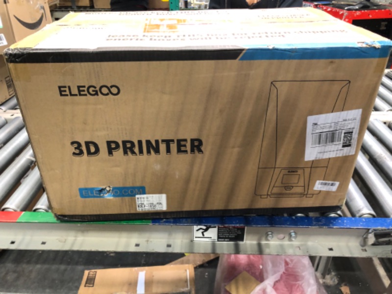 Photo 3 of ELEGOO Saturn 3 Ultra 12K MSLA 3D Printer with 10" Monochrome LCD COB Refractive Light Source ACF Release Film WiFi Transfer Printing Size 218.88mm*122.88mm*260mm