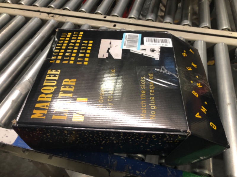 Photo 1 of 3FT Marquee Light Up Letters, Large Marquee Letters for Birthday Decoration, Mosaic Letters for Balloons, Light Up Large Block Letters for Baby Shower Party Decor, Pre-Cut Frame Giant Marquee Letter O