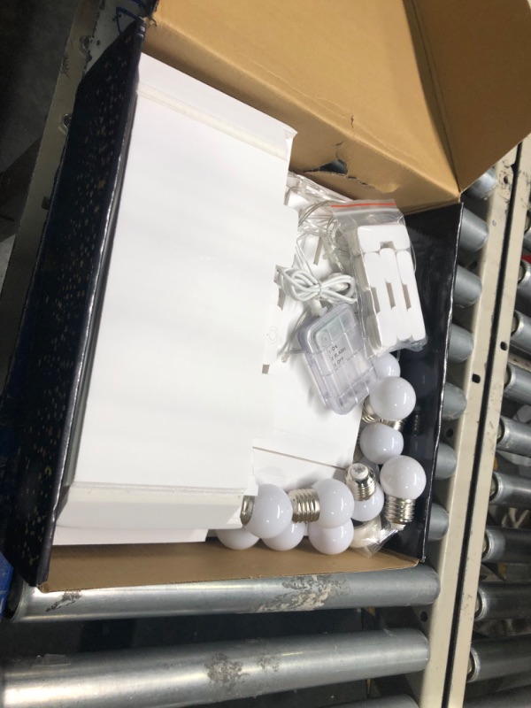 Photo 1 of 3FT Marquee Light Up Letters, Large Marquee Letters for Birthday Decoration, Mosaic Letters for Balloons, Light Up Large Block Letters for Baby Shower Party Decor, Pre-Cut Frame Giant Marquee Letter O