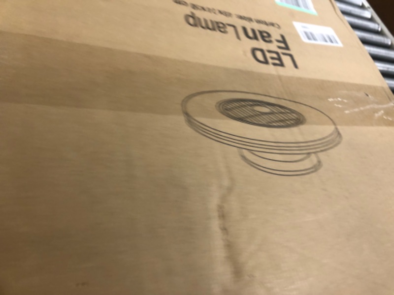 Photo 1 of **USED** LED Fan lamp white 