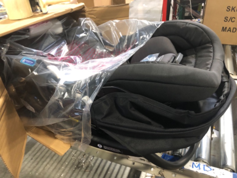 Photo 1 of Graco SnugFit 35 Infant Car Seat | Baby Car Seat with Anti Rebound Bar, Gotham With Anti-Rebound Bar 1 Count (Pack of 1) Gotham