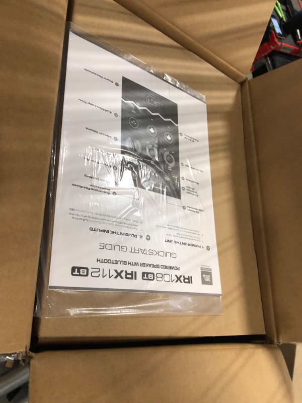 Photo 3 of HARMAN - - JBL Professional IRX112BT Portable Bluetooth Speaker System - Pole-mountable - 53 Hz to 20 kHz