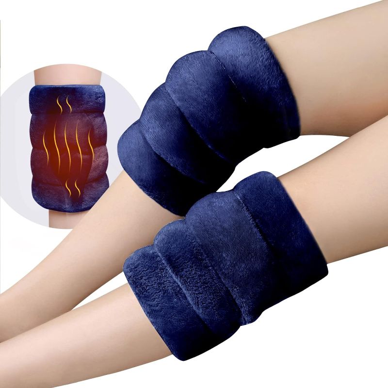 Photo 1 of **USED** REVIX Microwavable Knee Heating Pad for Knee Pain Relief, Reusable Microwave Heating Pad for Tennis Elbow Treatment, Natural Hot or Cold Therapy for Arthritis, Swelling, Meniscus Tear and ACL
