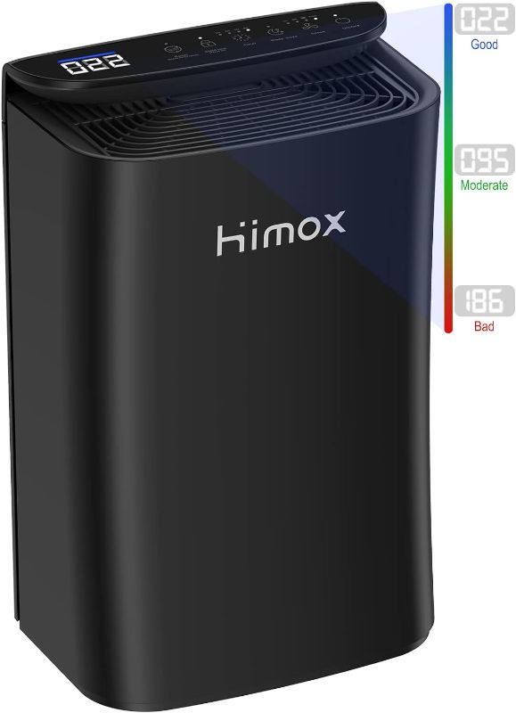 Photo 1 of Himox black smart air purifier