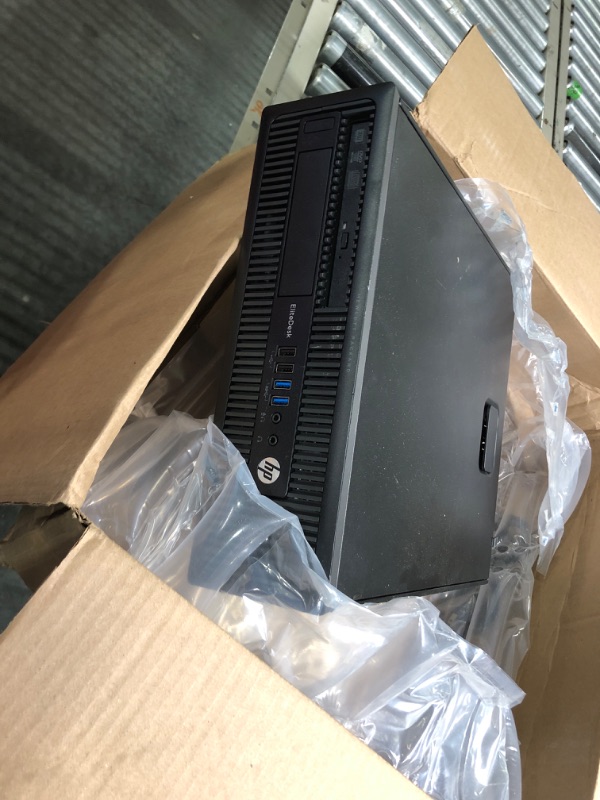 Photo 5 of HP EliteDesk 800 G1 SFF, Intel i5, 8GB RAM, 500GB HDD, Win10 Home (Renewed) &NIB Keyboard with mouse combo

