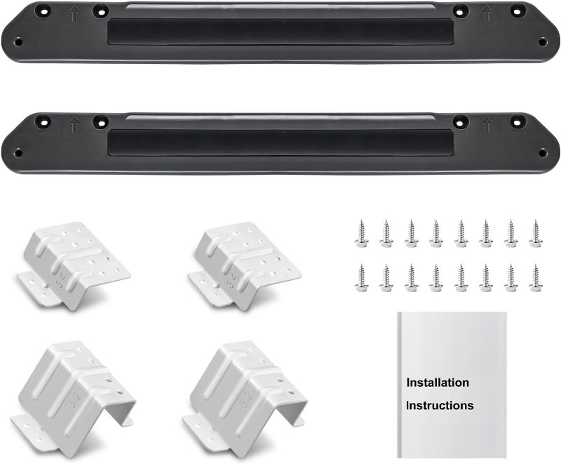 Photo 1 of GFA28KITN Stacking Kit for GE 28"W Washer Dryer Stack Bracket Kit - Compatible with GE 28 inch Width Front Load Washers and Dryers Laundry Stacking Kit [Patented]