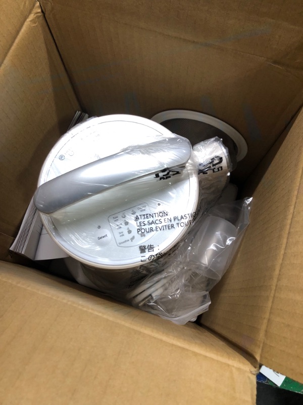 Photo 1 of MioMat 8in1 Plant-based Milk Maker | Soy Milk, Almond milk, Oat Milk, Rice Milk, Cashew Milk, Nut Milk| + Soups, Porridges and Smoothies | FREE Recipe Book | Self-Cleaning | Raw Milk Program | Stainless Steel