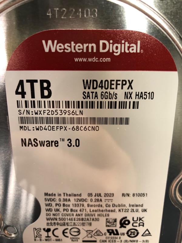 Photo 6 of QNAP 12TB 4-Bay USB 3.2 Gen 1 Type-C RAID 5 Array (4 x 4TB)