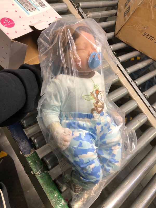 Photo 3 of Kaydora Reborn Baby Dolls -22 inches Sleeping Realistic Reborn Baby Dolls Boy with Lifelike Soft Body Presented in Gift Box for Kids 3+