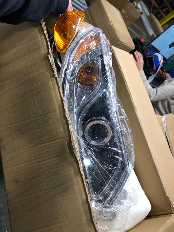 Photo 3 of Gastokyle International Durastar LED Headlight Headlamp Pair 2001-2016 4100 4200 4300 4400 and 2002-2016 Transtar 8500 8600 Series (Driver & Passenger (Left & Right))