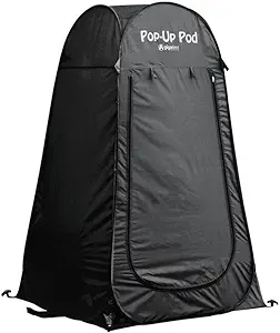 Photo 1 of  Pop Up Pod Changing Room Privacy Tent – Instant Portable Outdoor Shower Tent, Camp Toilet, Rain Shelter for Camping & Beach – Lightweight & Sturdy, Easy Set Up, Foldable - with Carry Bag