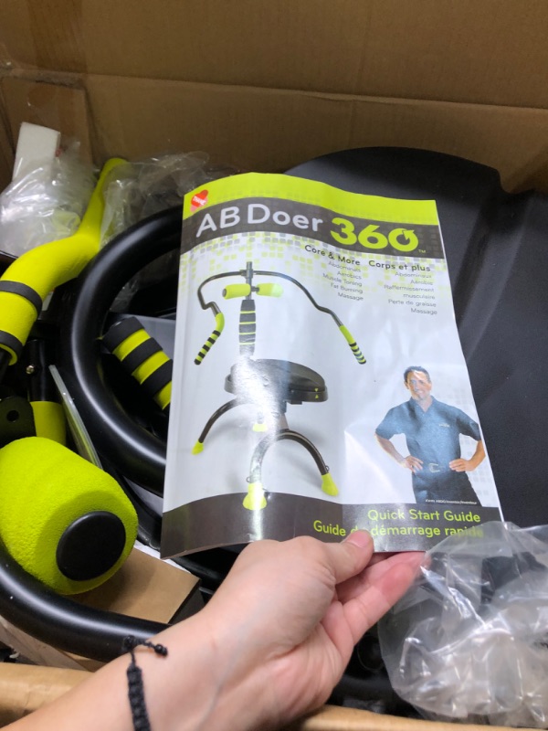 Photo 1 of AB Doer 360 with PRO Kit: AB Doer 360 Fitness System Provides an Abdonimal and Muscle Activating Workout with Aerobics to Burn Calories and Work Muscles Simultaneously! AB Doer 360 Basic Kit