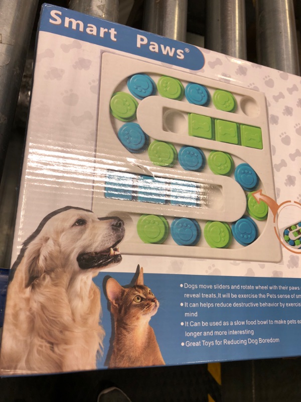 Photo 3 of <25 Holes> Smart Paws Interactive Pet Puzzle Toys (Level 2-3) Dog Slow Feeder,Dog Puzzle Feeder,Rabbit Toy… (Level 3)