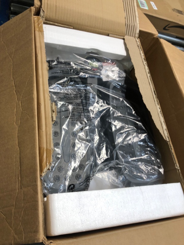 Photo 1 of Steppers for Exercise, Stair Stepper Machine for Exercise for Home, Hydraulic Fitness Exercise Equipment for Home Workouts with LCD Monitor, Resistant Bands & Non-Slip Mat Black