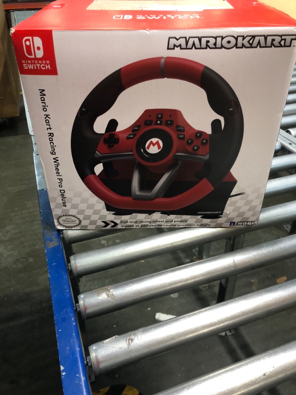 Photo 2 of Nintendo Switch Mario Kart Racing Wheel Pro Deluxe By HORI,USB - Officially Licensed By Nintendo