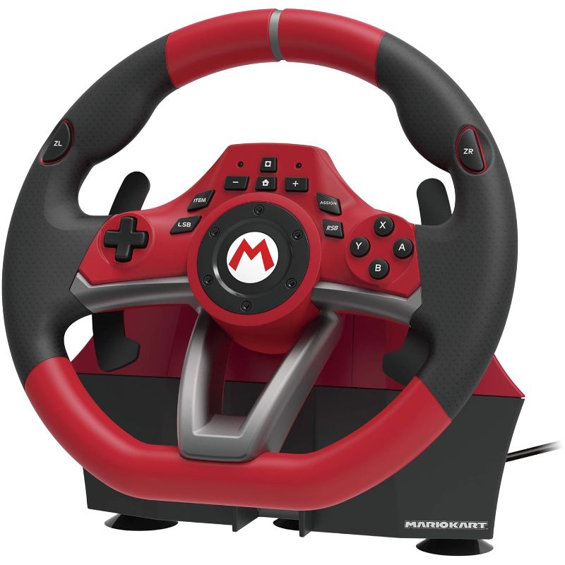 Photo 1 of Nintendo Switch Mario Kart Racing Wheel Pro Deluxe By HORI,USB - Officially Licensed By Nintendo