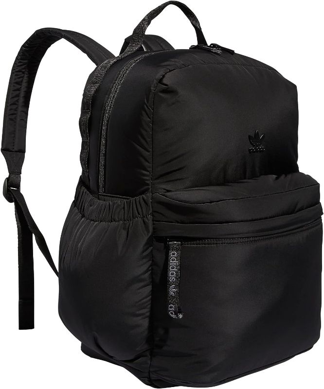 Photo 1 of adidas Originals Puffer Backpack, Black, One Size