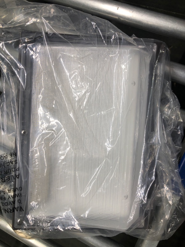 Photo 1 of 120W LED Wall Pack Light with Dusk-to-Dawn Sensor,16200lm 5000K Daylight Commercial Security Lighting