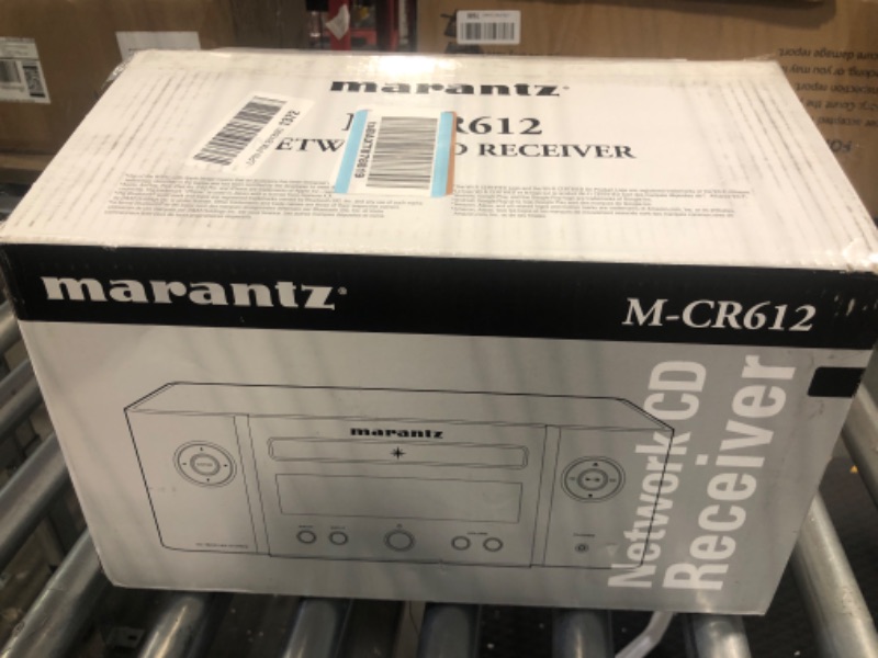 Photo 2 of Marantz M-CR612 Network CD Receiver | Wi-Fi, Bluetooth, AirPlay 2 & HEOS Connectivity | AM/FM Tuner, CD Player, Unlimited Music Streaming | Compatible with Amazon Alexa | Black
