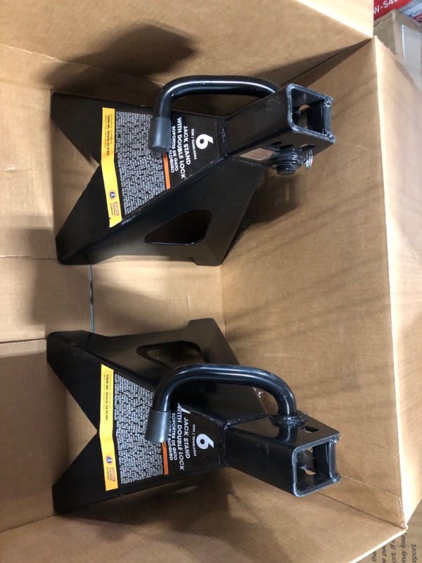 Photo 1 of ***ONLY HAS THE BASE***

Torin 6 Ton (12,000 LBs) Capacity Double Locking Steel Jack Stands, 2 Pack, Black, AT46002AB
