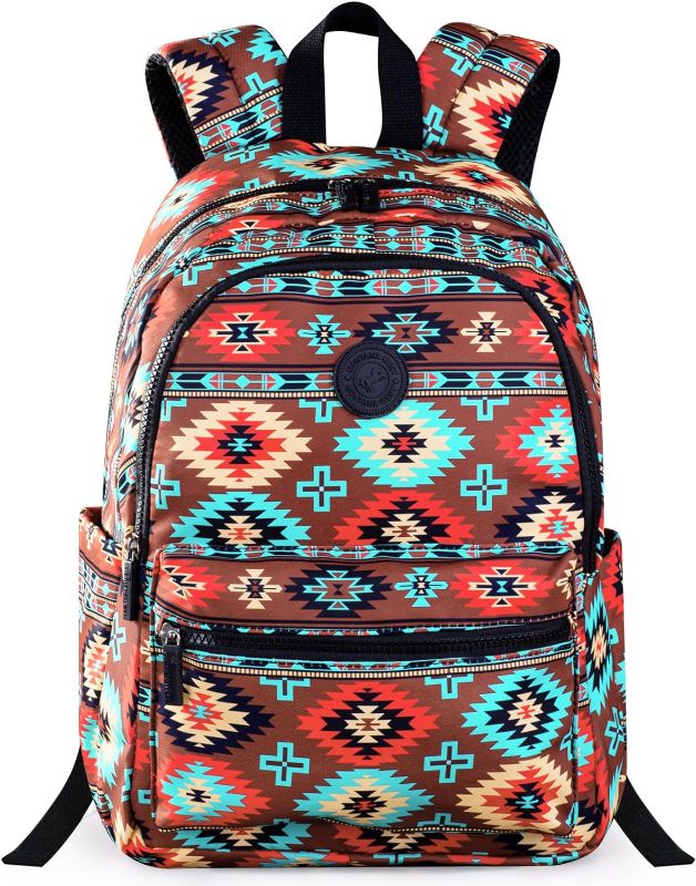 Photo 1 of Montana West Western Backpack Purse for Women Lightweight Rucksack Casual Daypack for Laptop Travel
