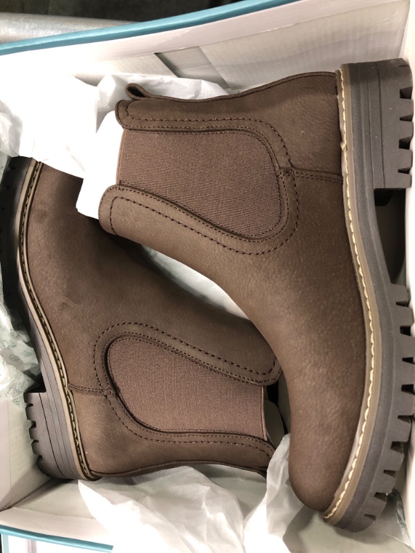 Photo 3 of CLIFFS BY WHITE MOUNTAIN Women's Shoes Mastery Chelsea Boot 9 Dk Brown/Nubuck